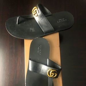 Black Gucci shoes